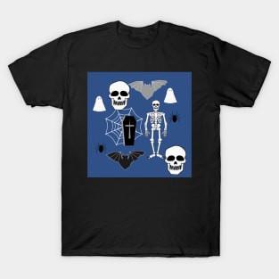 Halloween: Boo crew- blue T-Shirt